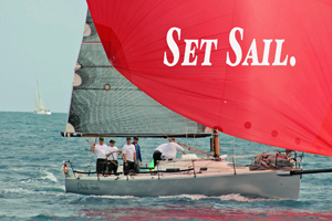 Five classes of vessels compete, with and without spinnaker. 